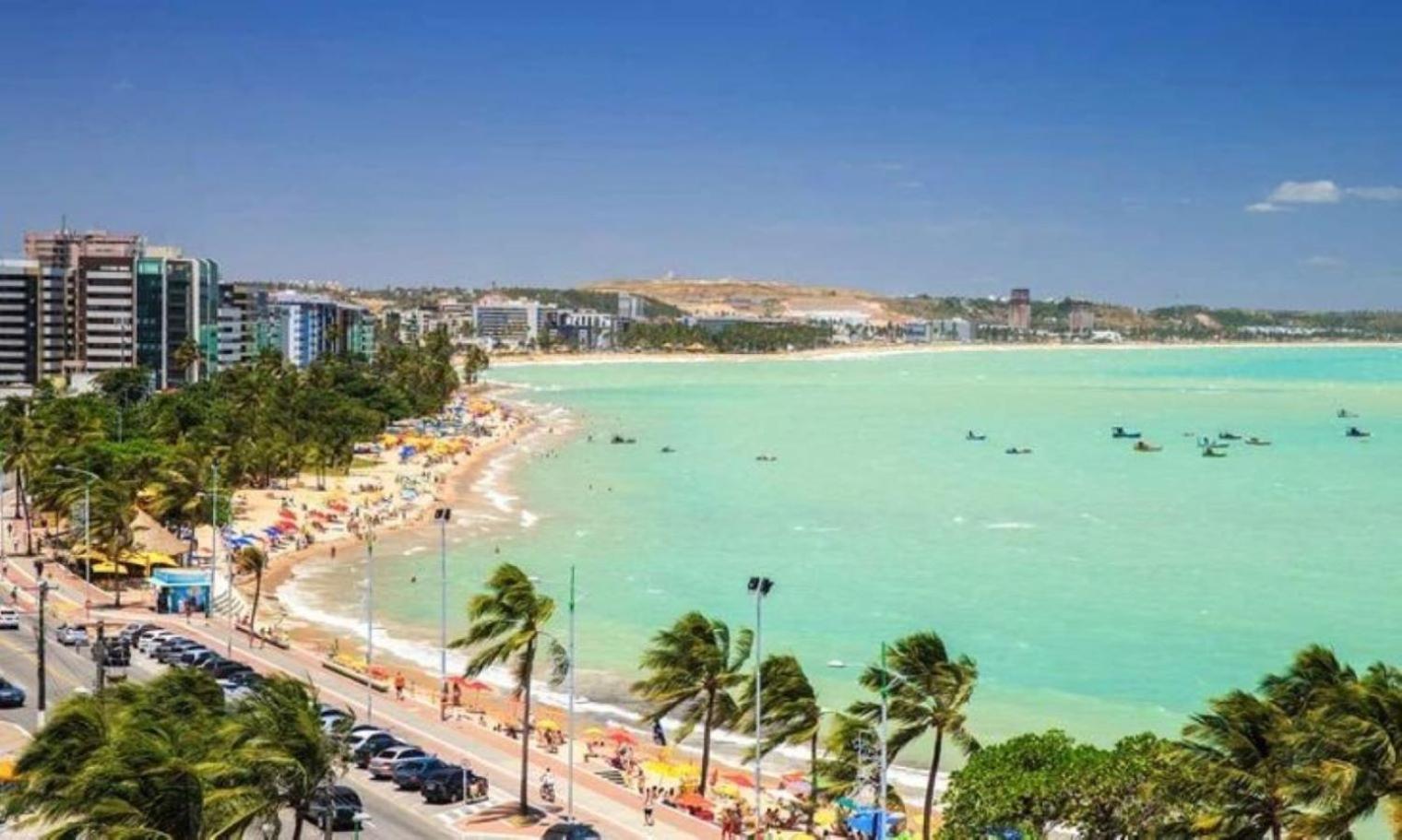 Saint Thomaz A Beira Mar De Jatiuca 4/4 Apartment มาเซโอ ภายนอก รูปภาพ